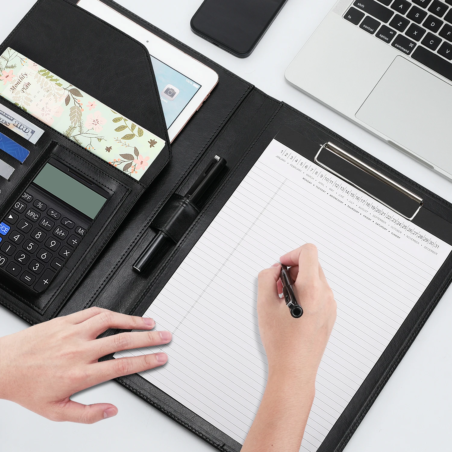 Портфель MoKo папка-Портфель для документов справочная информация органайзер с