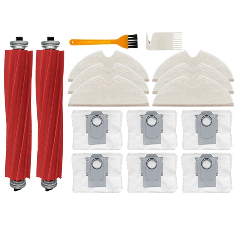 

Replacement For Roborock Q7 Max / Q7 Max+ / T8 Robot Vacuum Cleaner Accessories Main Brush Mop Rag Dust Bag Parts