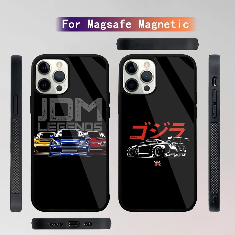 Чехол для телефона RX7 JDM Legends iPhone 15 14 13 12 11 Plus Pro Max Mini Magsafe с магнитной беспроводной