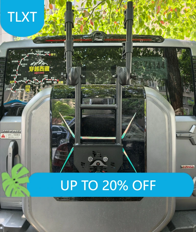 

Для Jetour Traveller T2 2023 2024 2025 Автомобильная специальная вешалка для велосипеда Модифицированный багажник автомобиля Велосипедная стойка Внешние аксессуары автомобиля