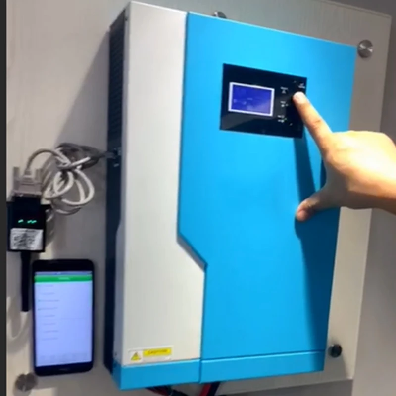 Гибридный солнечный инвертор кВт немодулированный синусоидальный сигнал с