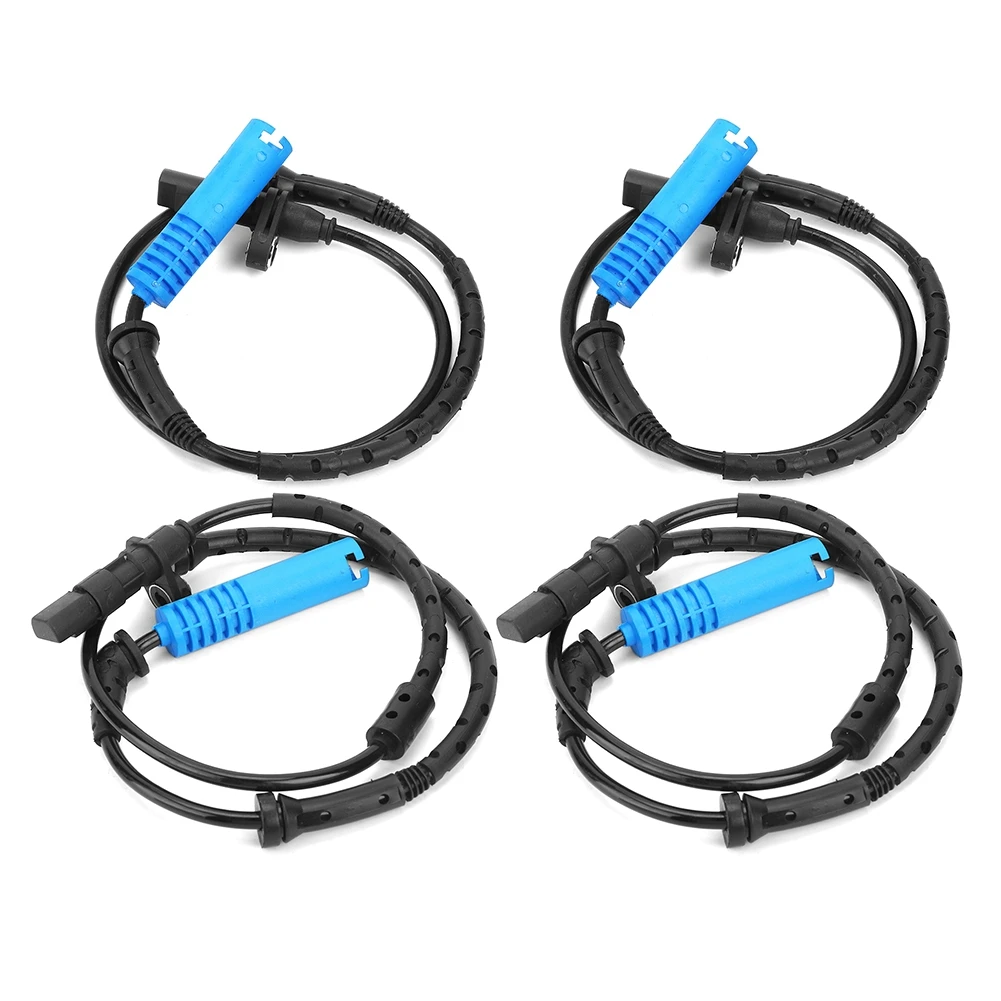 

2 Pair 34526756380+34526756379 Front/Rear ABS Wheel Speed Sensor Fits for E53 X5 2000-2003 34526756380 34526756379 abs