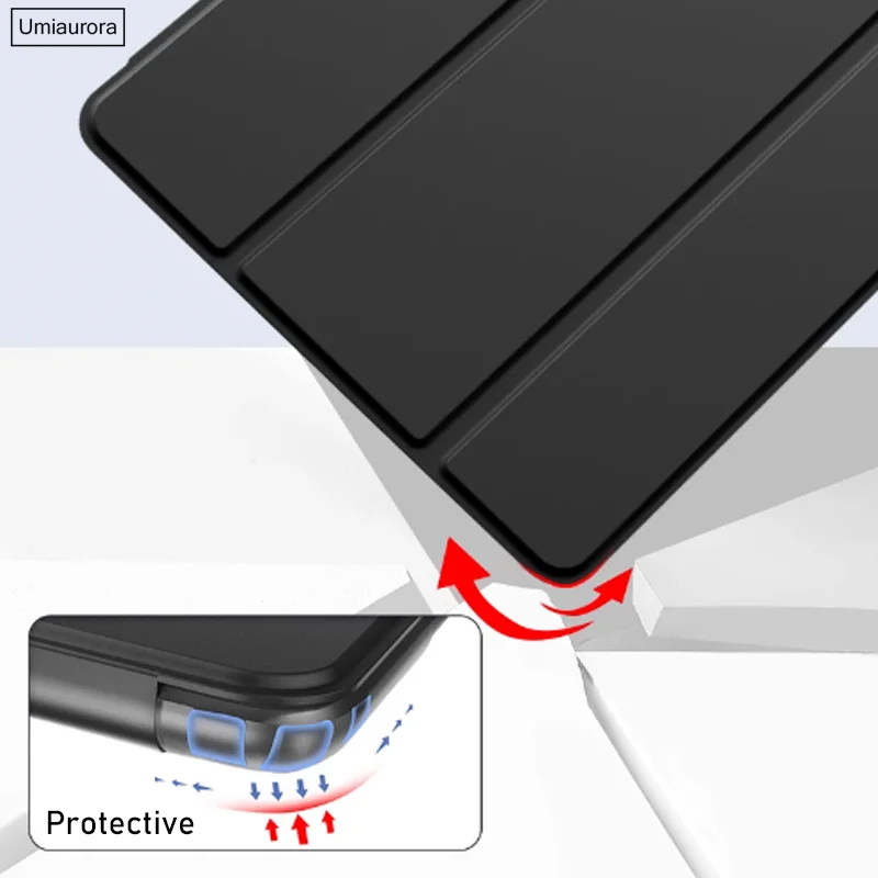 Магнитный силиконовый чехол-подставка для Huawei MatePad 11 SE 10 4 T10 T10S Honor Pad 8 9 X8 Pro X9 5