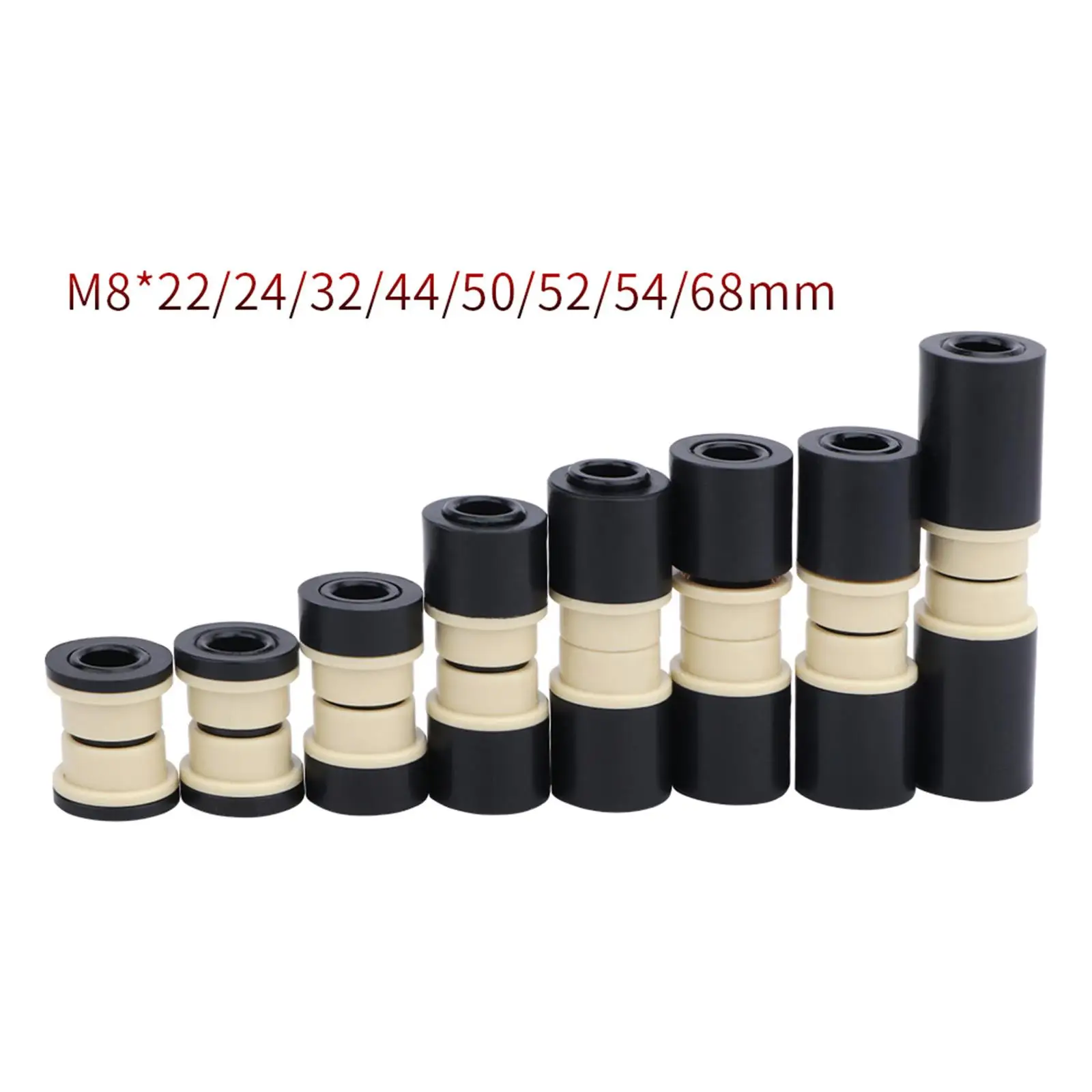 

Aluminium Mountain Bike Bushing Shock Absorber Rear Shock Mount Hardware Kit Replacement Frame Easy Install for Fox DH DU