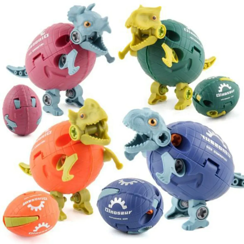 

Disassembly Dinosaur Toys Interesting Dinosaur Egg Toys For Kids DIY Disassembly Dinosaur Toy Early Educational Blocks Toys