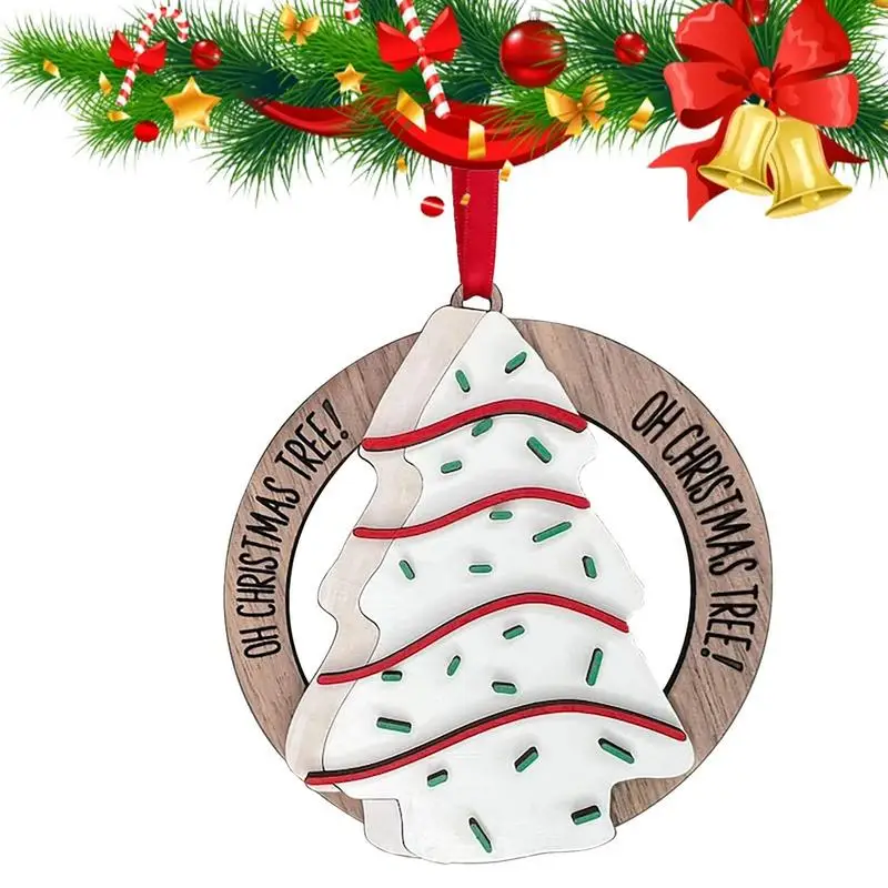 

Аксессуары для елки, Рождественская елка, полые подвесные деревянные бирки с веревкой, подвесные рождественские украшения для дома