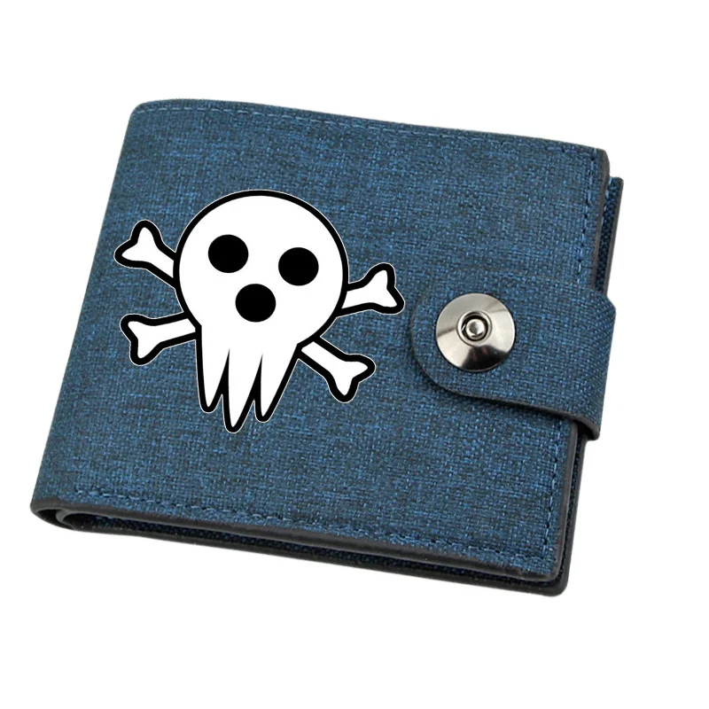 

Кошелек для монет для мальчиков и девочек, кошелек с рисунком из аниме Соул и мультфильма, Холщовый Повседневный держатель для наличных для ...