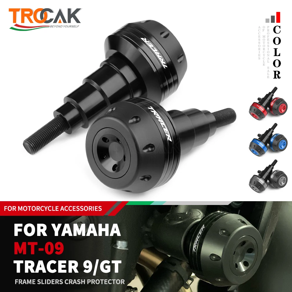 

MT09 2023 защита от ударов слайдеров рамы для YAMAHA MT-09 TRACER 9/GT 2014-2022 9GT 900 защита от падения на мотоцикл катушки