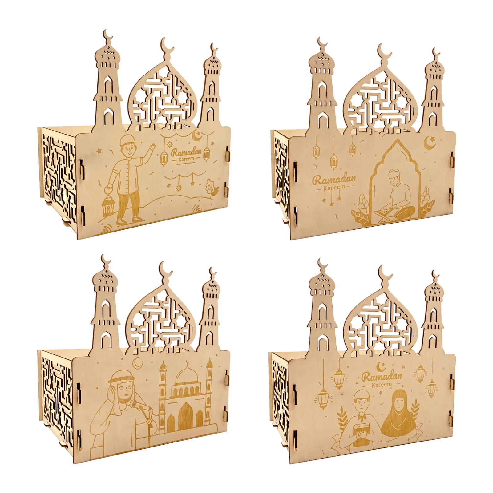 

Ramadan Decorations For HomeWooden Ramadan Table Decor Perfect Ramadan Gift Options Home Snack Tray With Ramadan Elements