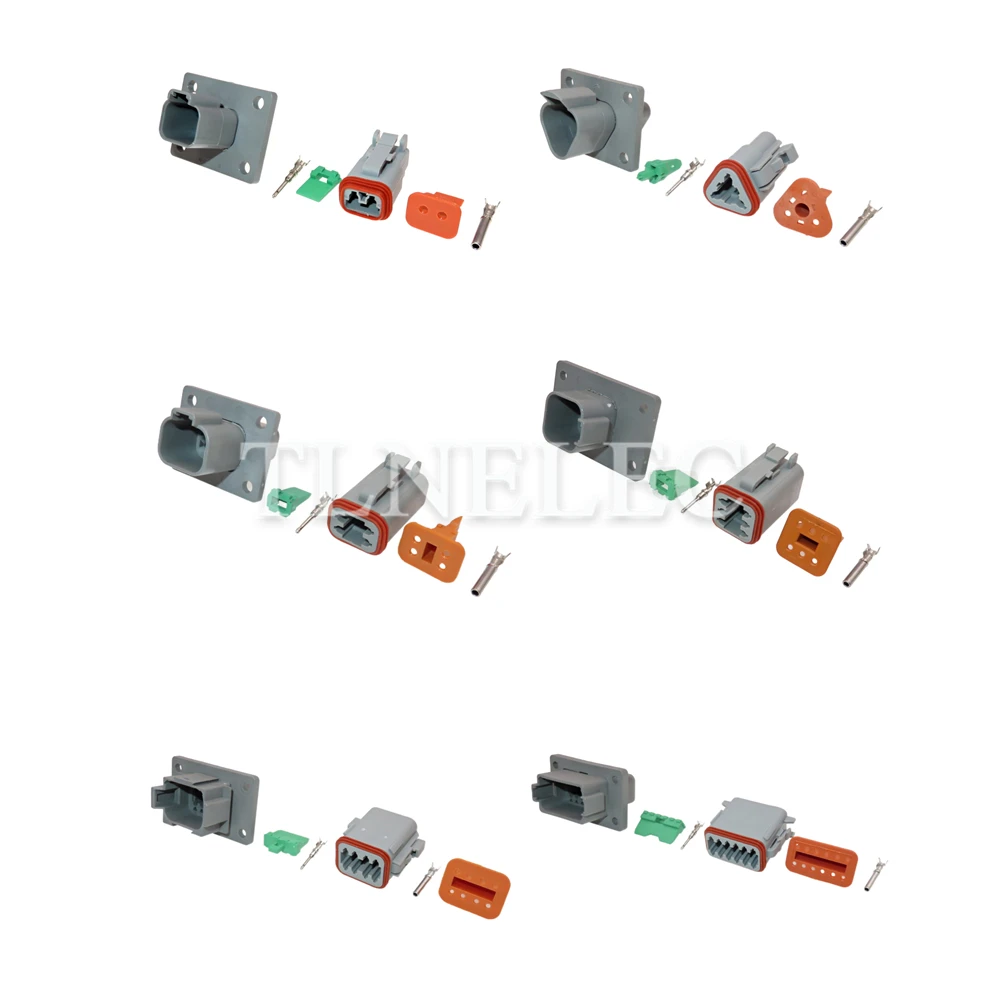 

Автомобильный Электрический разъем с 2/3/4/6/8/12 контактами