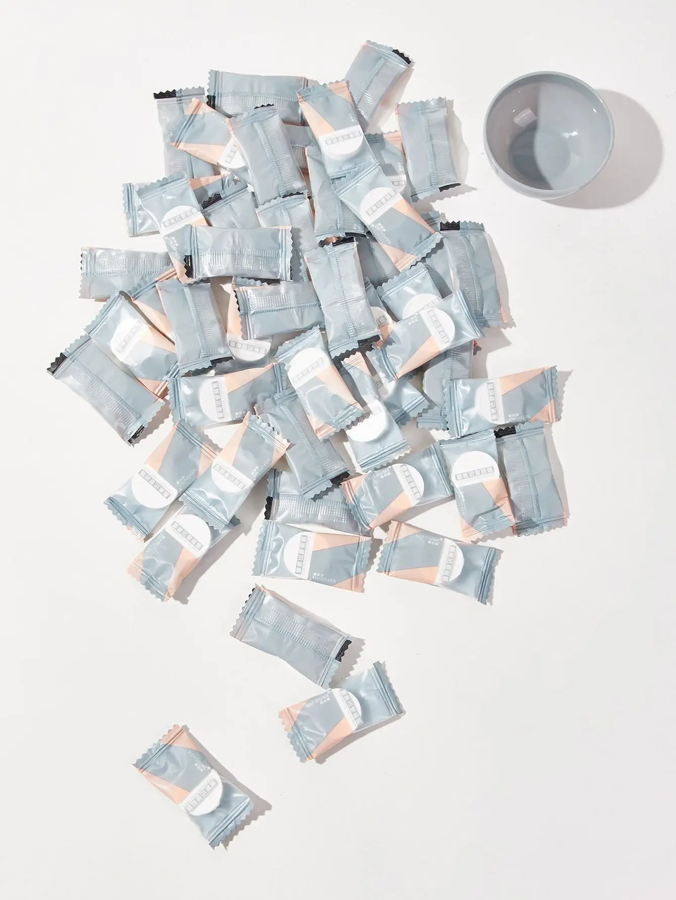 50 шт. сжатые маски для лица красоты DIY натуральные ухода за кожей с чашей