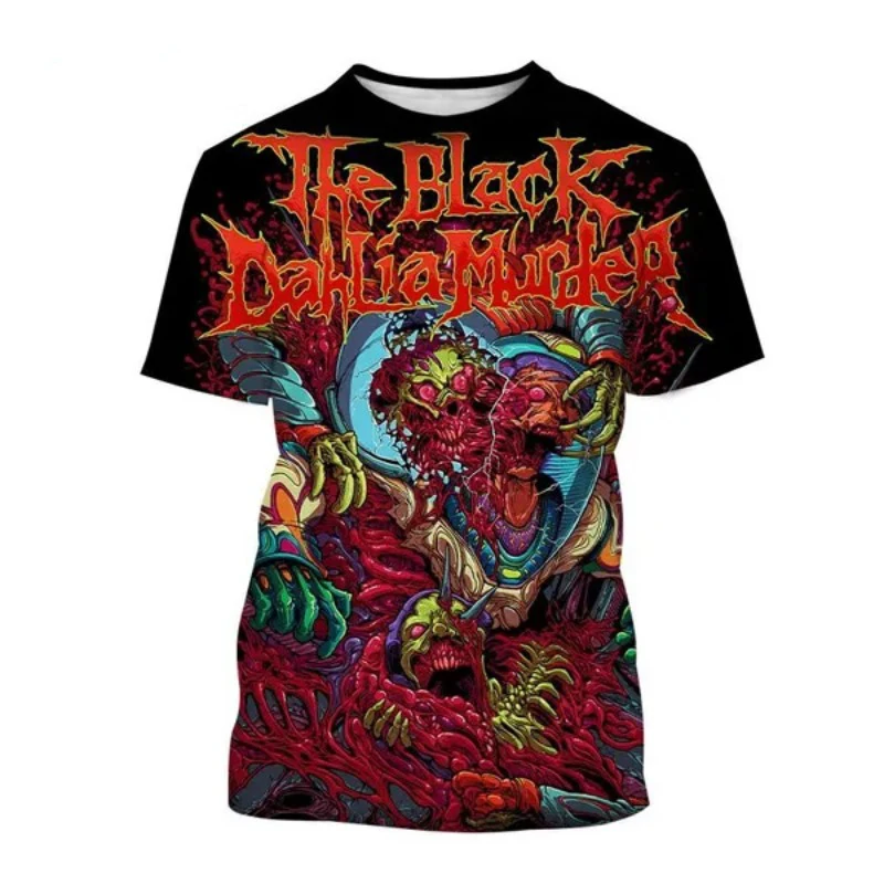 Новые футболки черная группа убийц Далии 3D печать уличная одежда для мужчин и