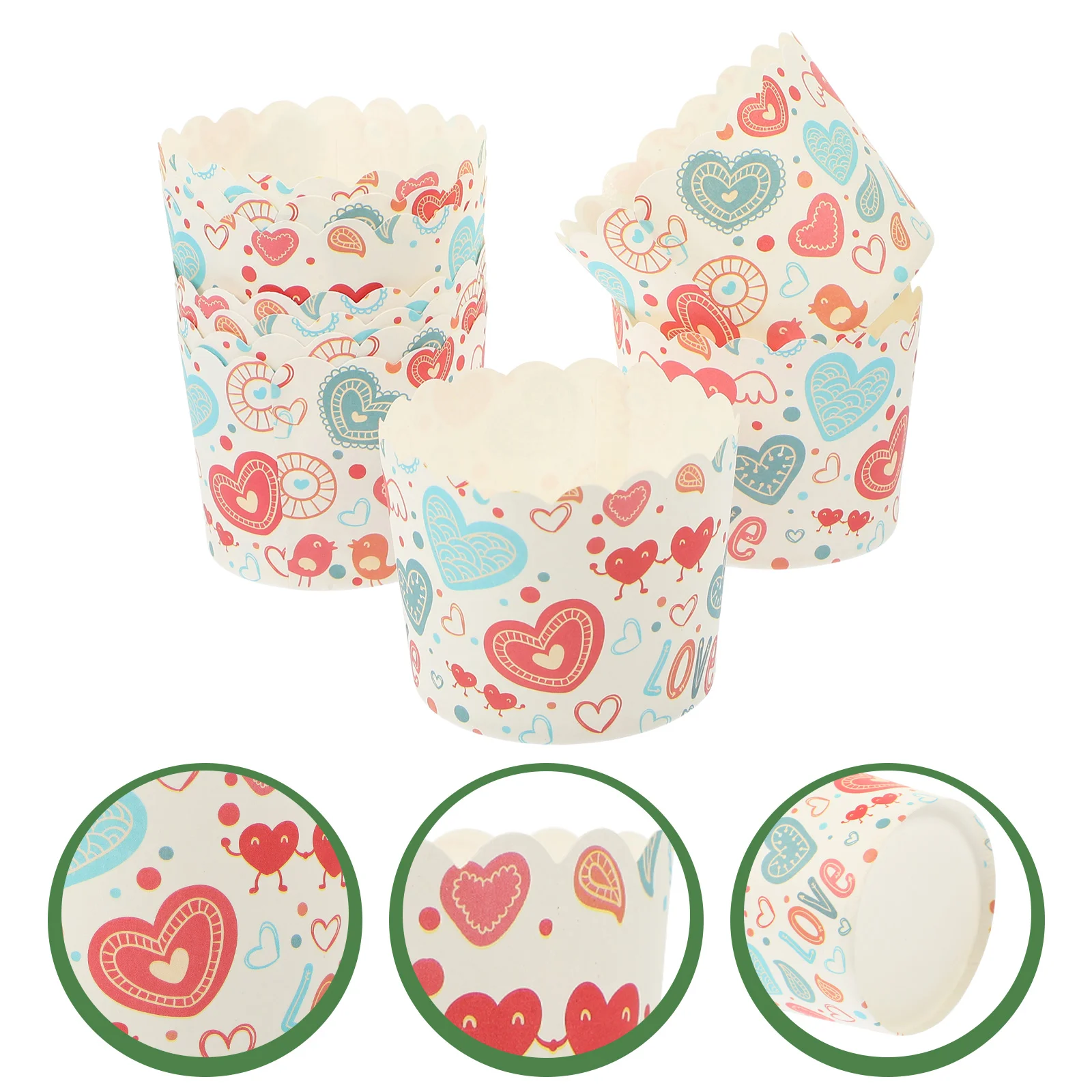 

Cupcake Muffin Paper Wrapper Cups Baking Cake Liners Cup Wrappers Liner Wedding Case Holder Baby Showers Holders Sleeve Birthday