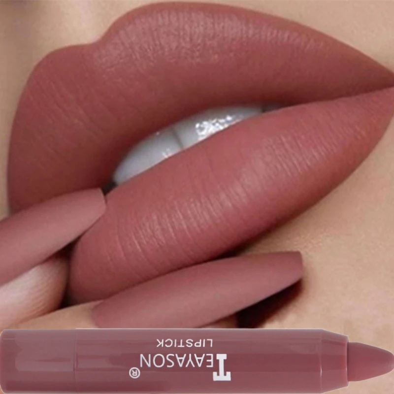 

Velvet Matte Lipstick Pencil Waterproof Long Lasting Sexy Red Lipsticks Non-Stick Cup Lip Liner Pen Make Up Lip Tint Cosmetics