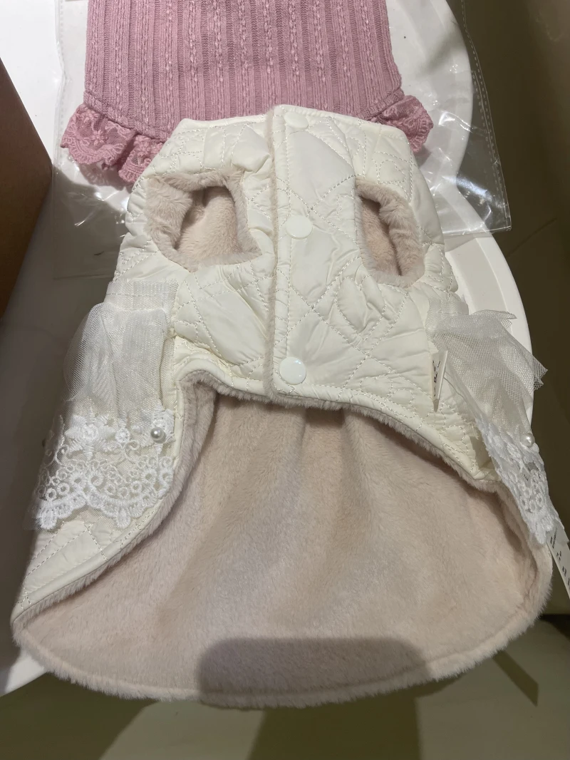 Платье Xxs Xs для маленьких собак и кошек зимняя одежда домашних животных