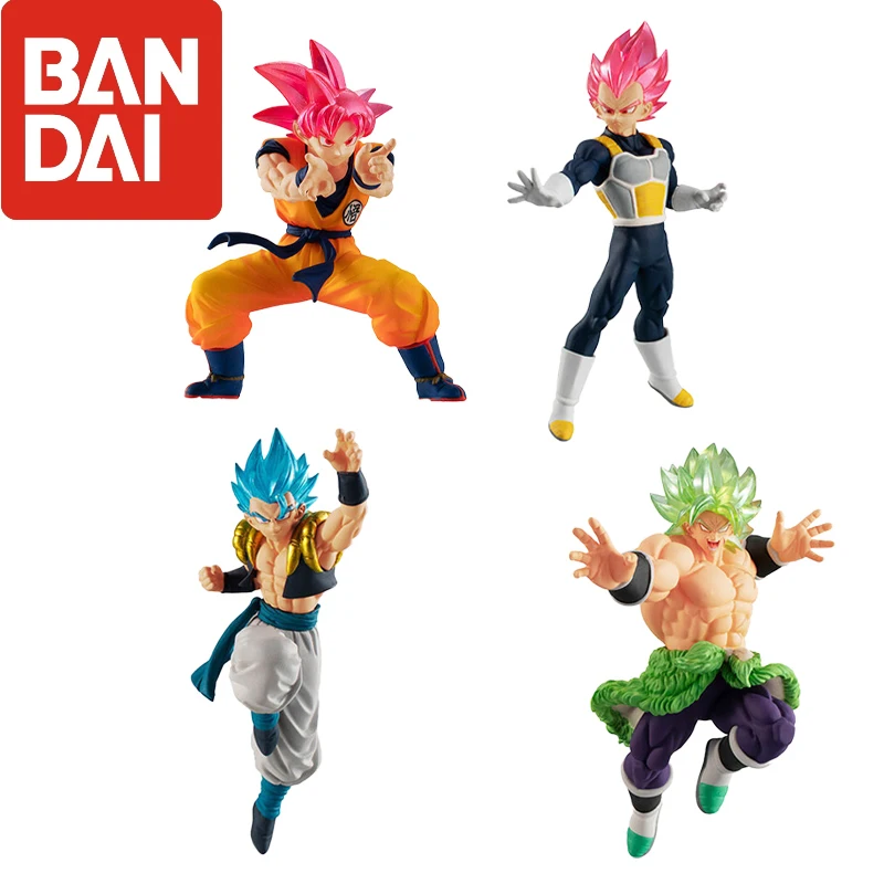 

Newest Bandai Dragon Ball Super Vs 18 Goku Broli Vegetto Super Saiyan God Gashapon Action Anime Figure Model Kids Toys