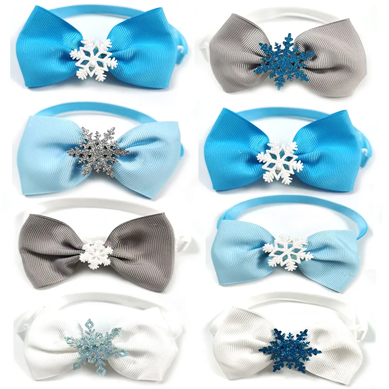 

50/100pcs Winter Dog Accessories Pet Dog Bow Tie Small Dog Bowties Nektie Pet Dog Grooming Accessories Small Middle Dog Products