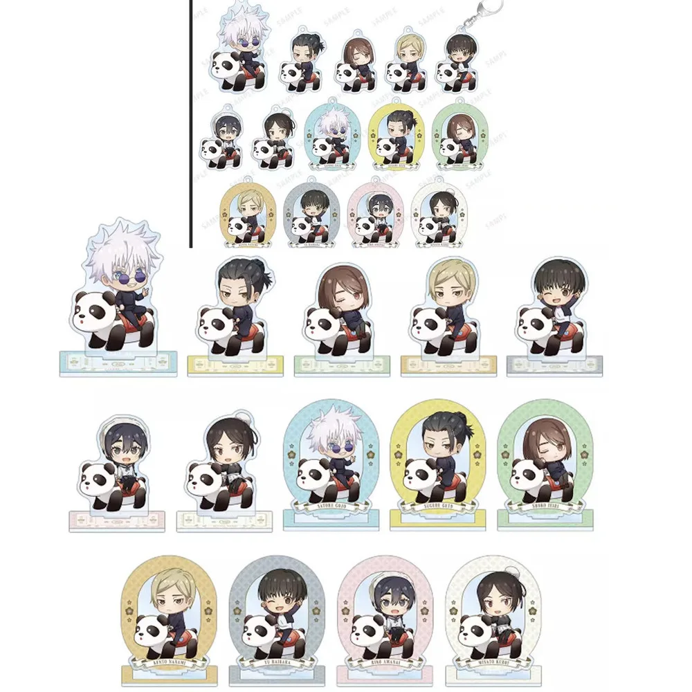 Акриловая фигурка-подставка Game 2 аниме Ieiri Shoko Geto Suguru Gojo Satoru брелок-подвеска брелок