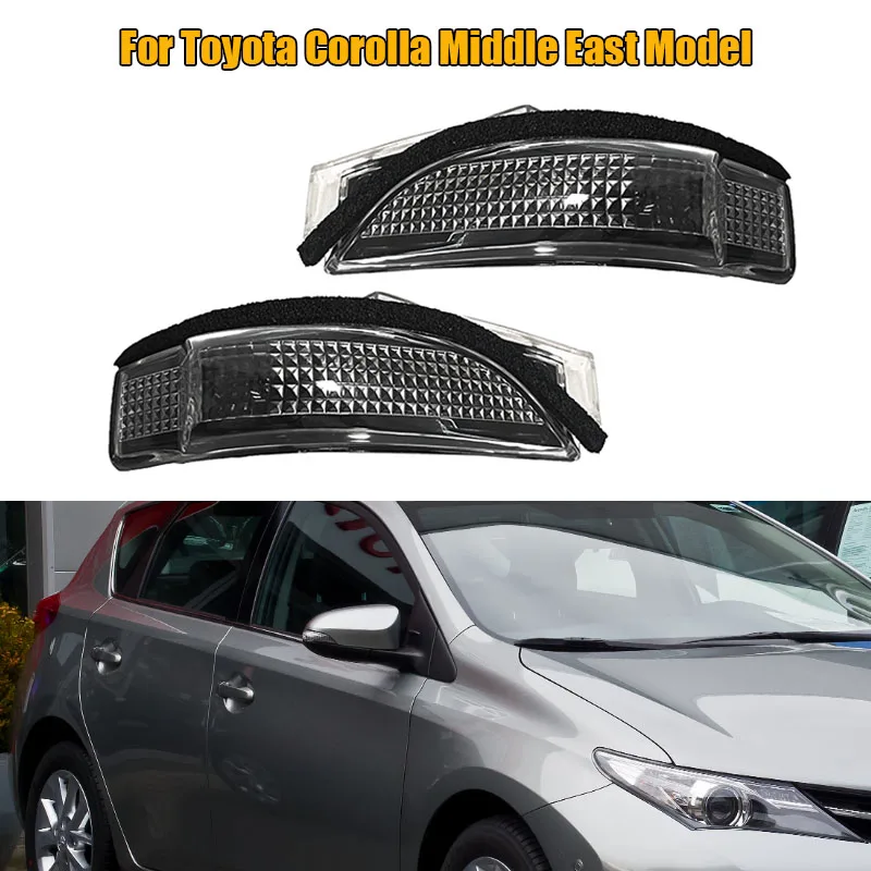 

Left Right Car Side Rearview Turn Signal Side Mirror Lamp Light No Light Bulb For Toyota Corolla Middle East Model 81741-02040