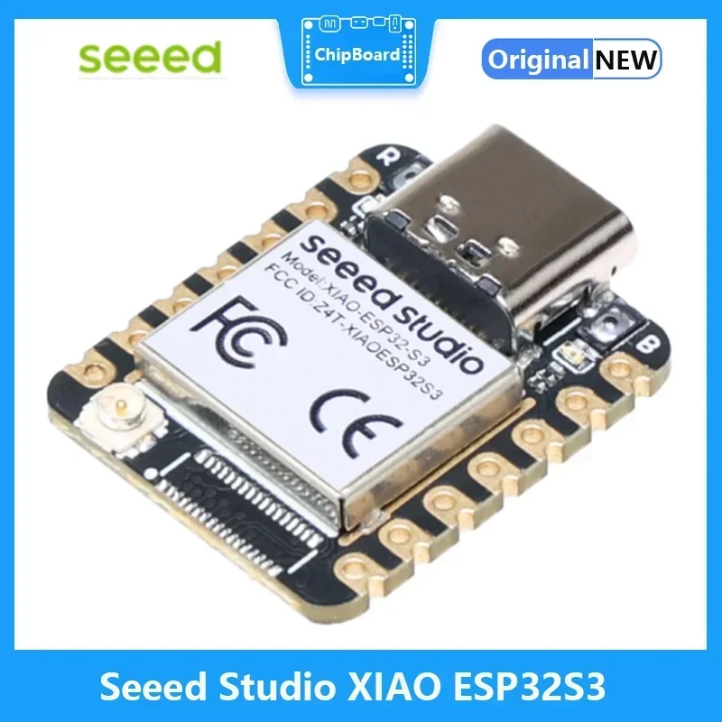 Снед XIAO ESP32S3 — Wi-Fi 2 4 ГГц BLE 5 0 8 МБ PSRAM флэш-память зарядка аккумулятора с