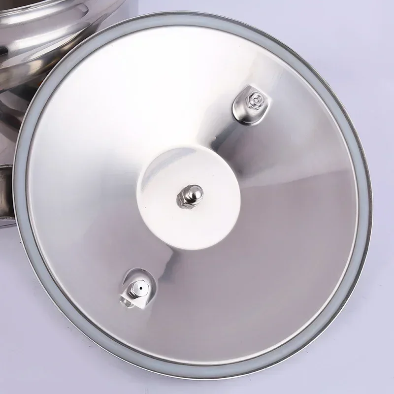 Алюминиевая газовая скороварка большой емкости из сплава используется