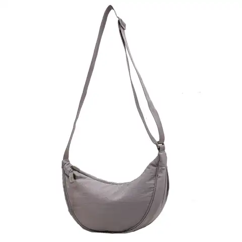 Повседневная нейлоновая сумка-хобо через плечо для женщин и девушек, сумка-тоут на грудь в стиле бохо, пляжная сумка, кошельки, сумки через п...