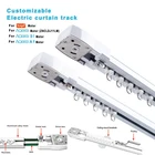 Частные пользовательские электрические направляющие для штор для Aqara Zigbee Wifi мотор для штор рельсы для Tuya Smart Life мотор для штор