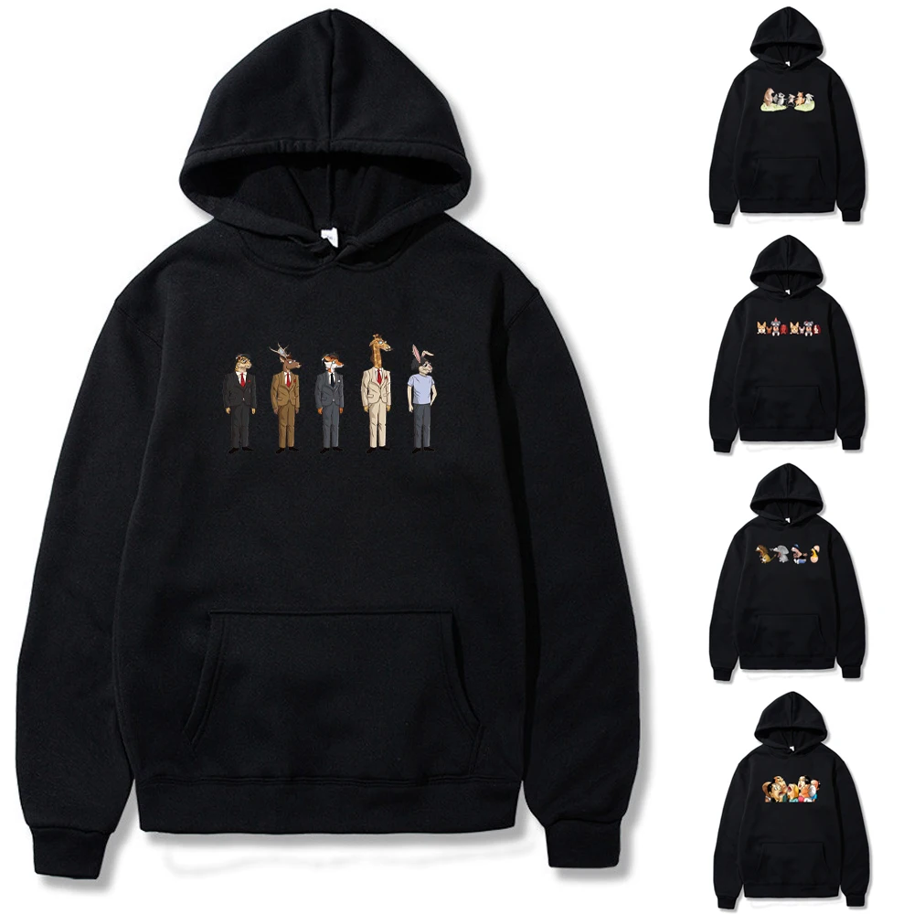 

Woman Sweatshirts 2022 Pullover Casual Loose Pocket Hoodies Couples Matching Long Sleeve Tops Trend Clothing Fashion Streetwear