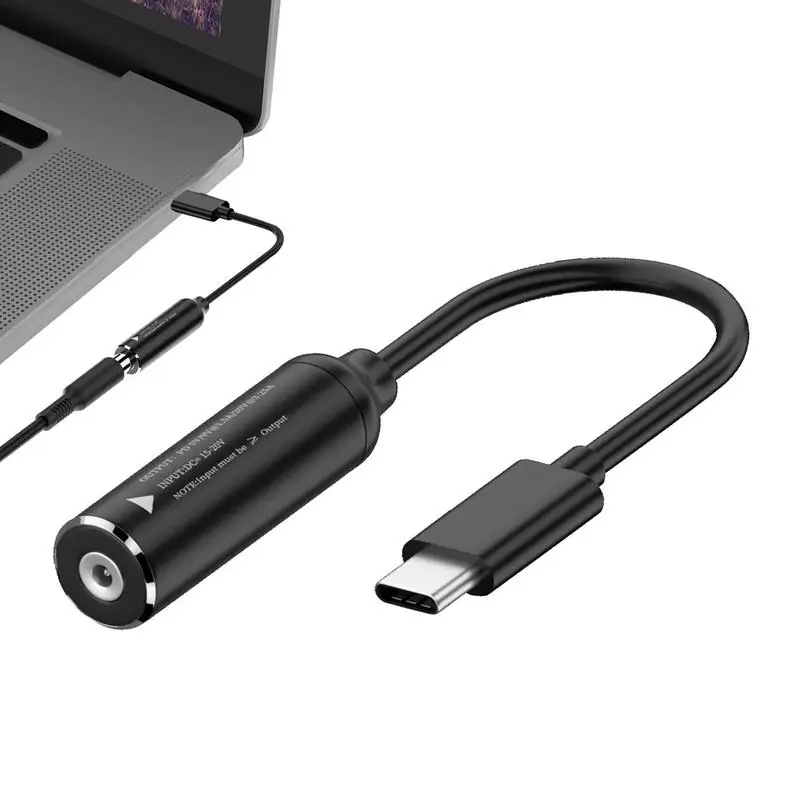 

К адаптеру постоянного тока вход к кабелю преобразователя Type-c выход PD 65 Вт Кабель преобразователя