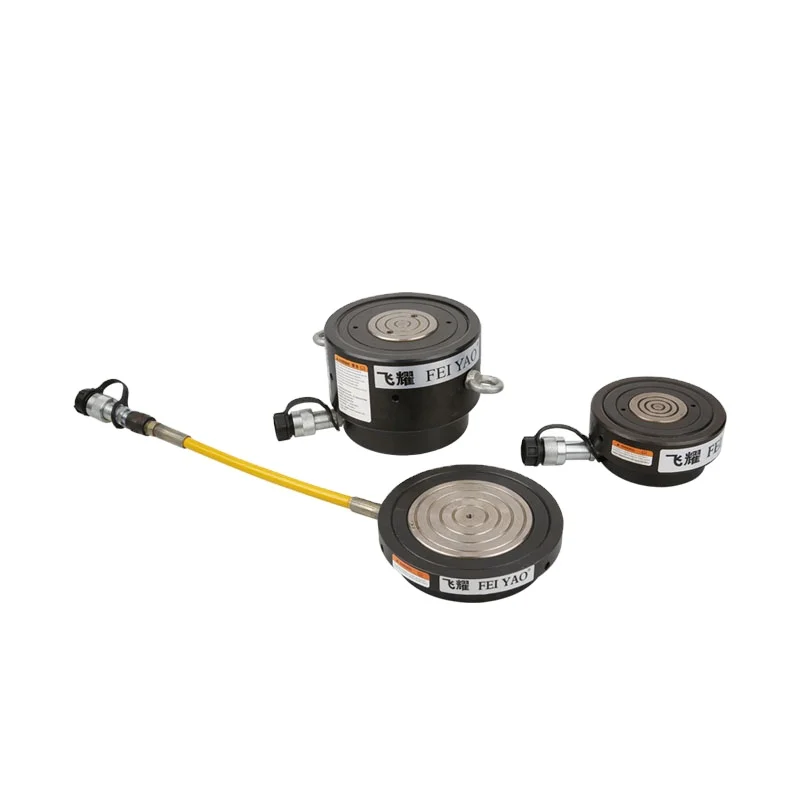 

Lightweight Ultra-thin slim Single Acting Hydraulic flat pneumatic Jack