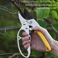 portable pruning shears garden fruit branch shears branch scissors garden snips plant garden tools green color