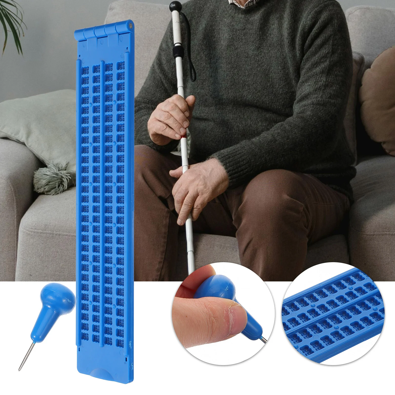 Набор стилусов для планшета Braille набор досок письма жалюзи наклона грифа