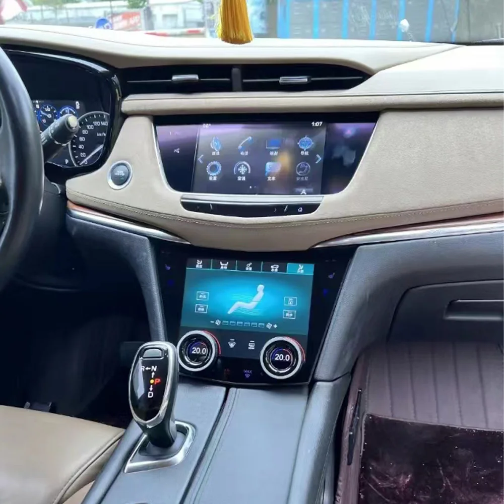 2023 Автомобильная панель переменного тока для Cadillac XT5 XT6 Android LCD плата кондиционера