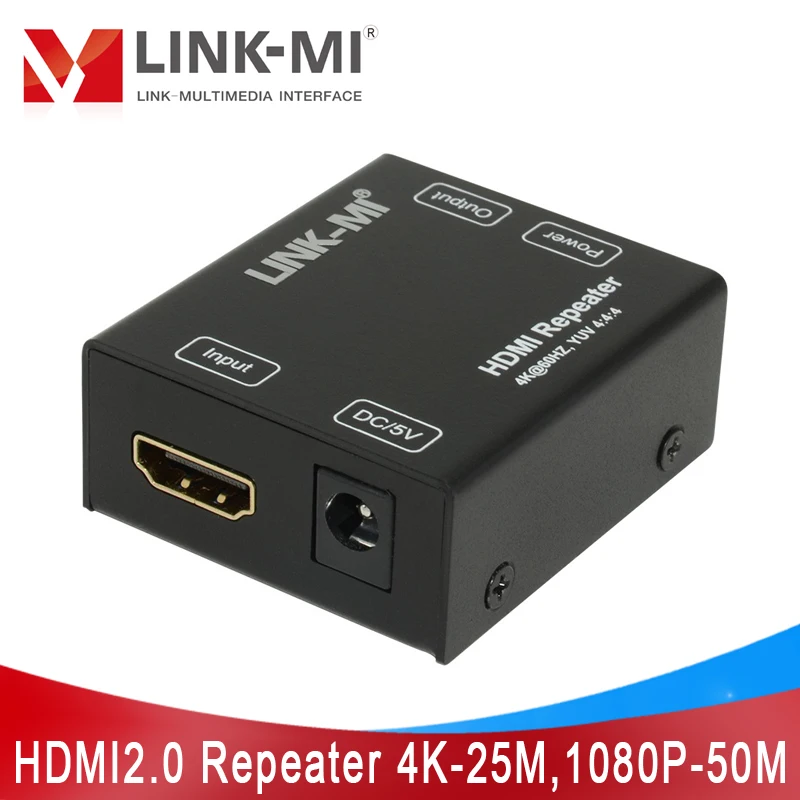 Усилитель сигнала HDMI 50 м удлинитель 4K при 60 Гц под 1080P 2 0 HDMI-повторитель