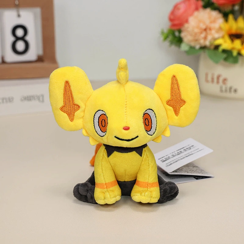 Фото Pokemon Fit Milotic Lucario Lugia Meowth Garchomp Haxorus плюшевые игрушки Combusken Vibrava Shinx Horsea Peluche куклы подарки для детей №5