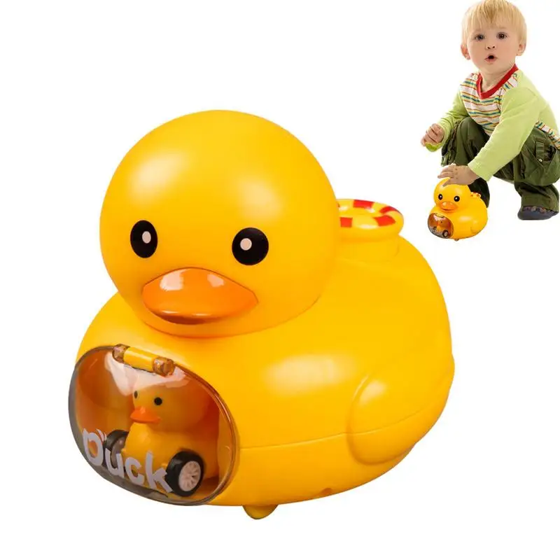 

Children's Glide Car Toy Catapult Kit Toddler Car Toys With Duck Image Car Toys With No Batteries Toddler Car Toys Inertia