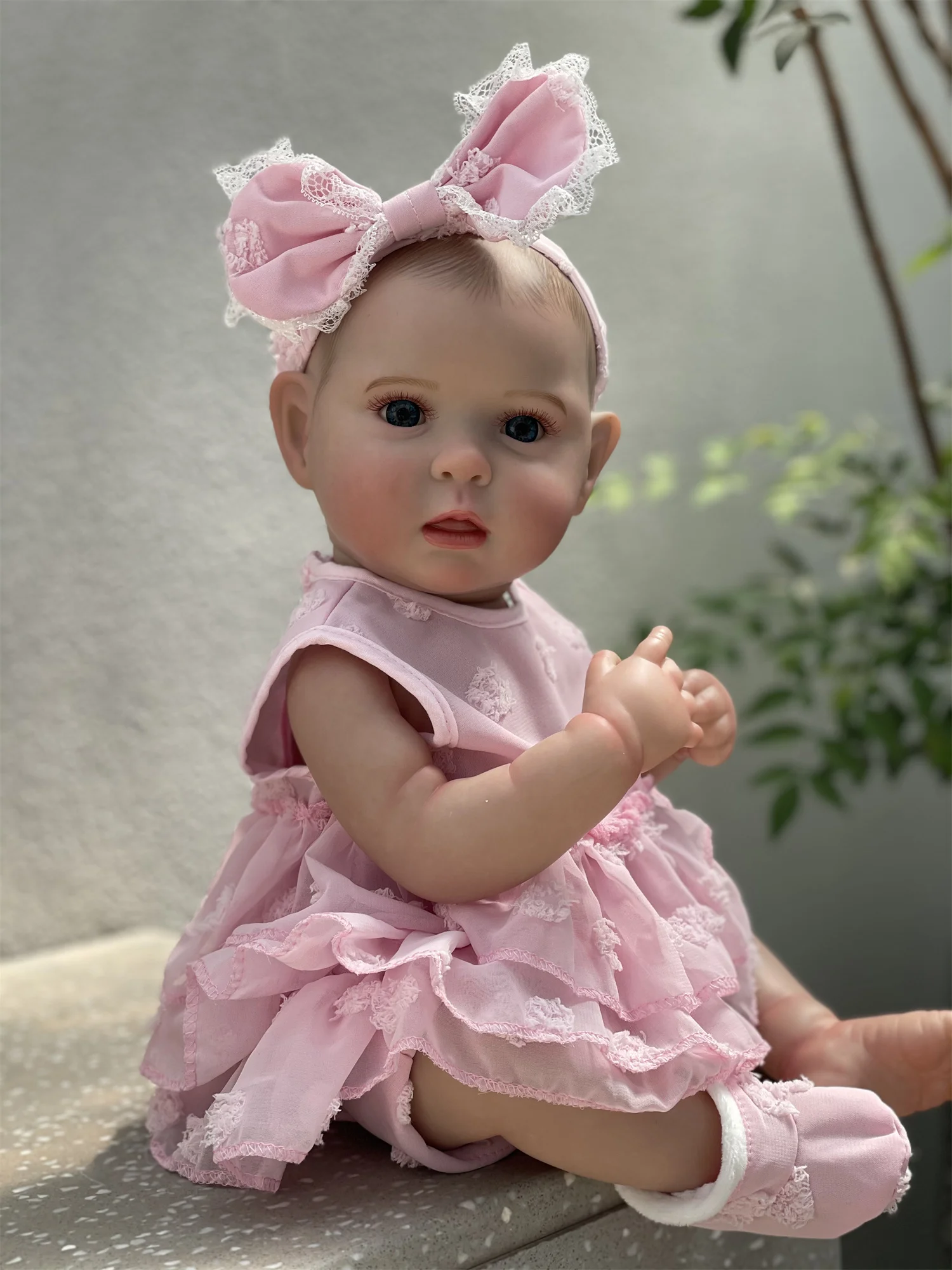 ity z miłością 18-20 cali lalki winylowe realistyczne 3D malowane skórą i włosami dla dziewczynek kolekcjonerskie ręcznie rob...