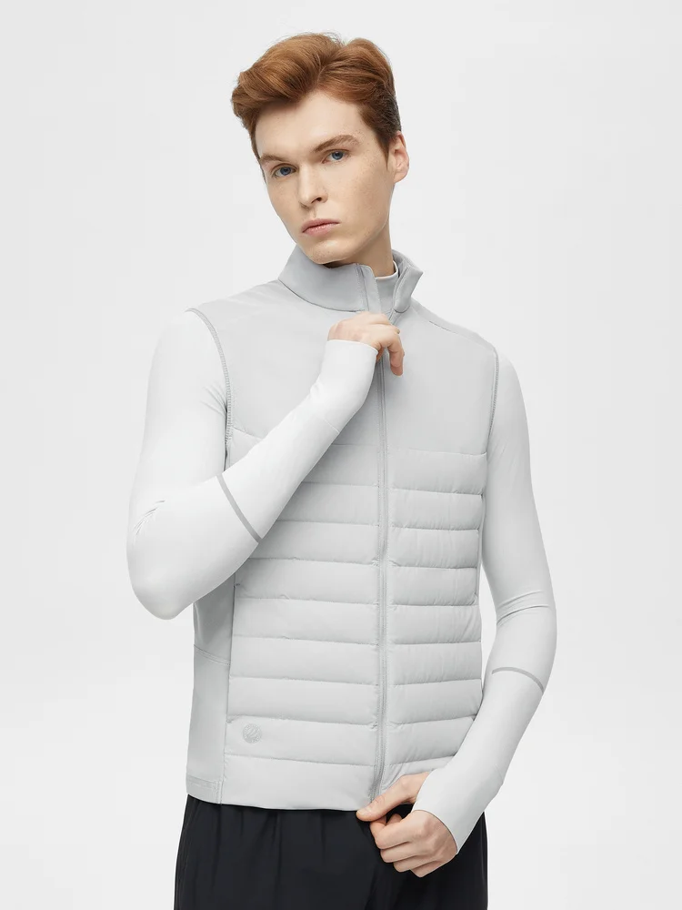 

Bosideng Down Jacket 2022 New Autumn Men's Goose Down Light, Comfortable and Warm Elastic Fabric Vest Jacket