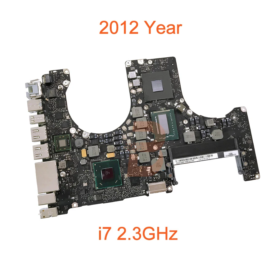 Оригинальная материнская плата A1286 для ноутбука MacBook Pro 15" с процессорами Core Duo 2, i5 и i7. Годы выпуска: 2008, 2009, 2010, 2011, 2012.