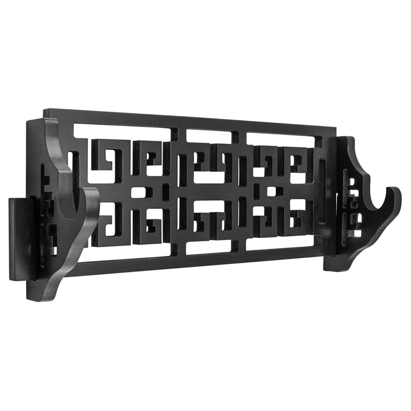

Hollow-Carved Sword Wall Mount Hook Katana Holder Display Hanger for Tanto Samurai Sword,Rapier Lightsaber,Cosplay Stand