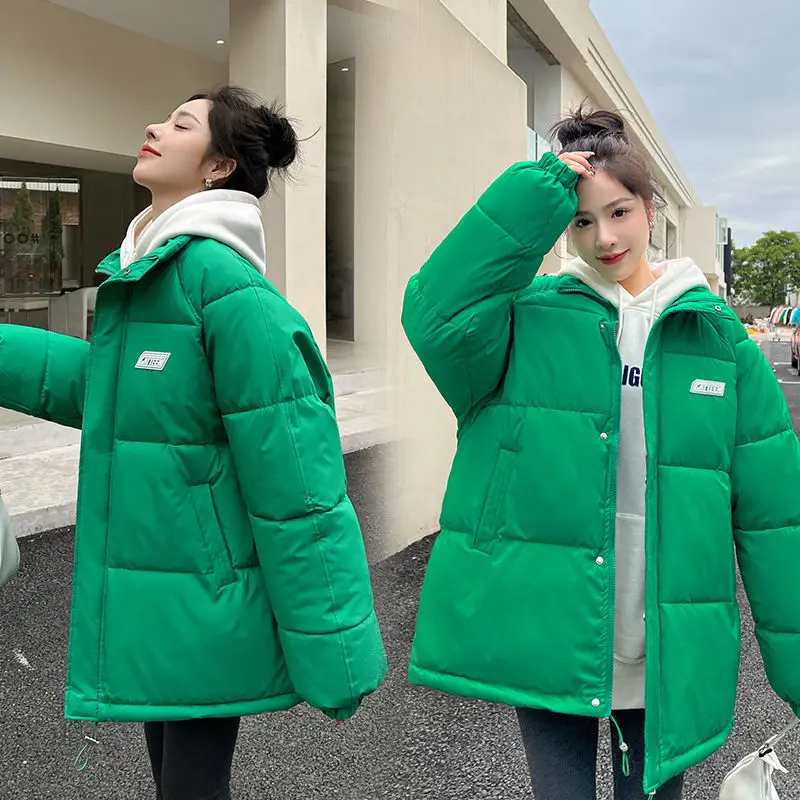 Down Jacket Women Korean Down Coats Thick Parkas Cotton Coats Down Jacket Female Winter 2022 Jackets for Women Puffer Jacket
