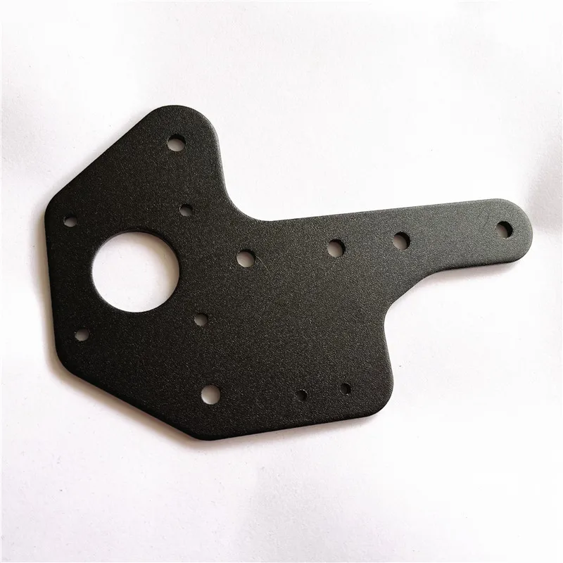 CREALITY TEVO 3D Printer Parts Updated Aluminum X-axis Front Motor Mount Plate For Ender-3 Ender-3 Pro Printer 3mm thick