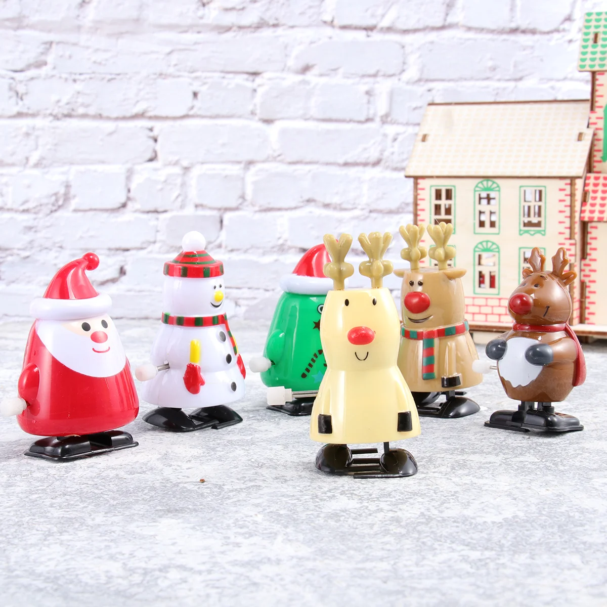 Игрушки рождественские детские призы классные наполнители для карнавала в