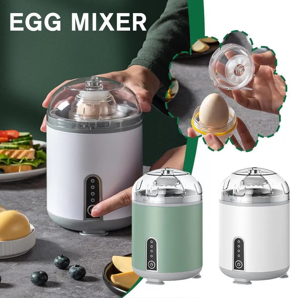 

Electric Egg Mixer Egg Shaker Golden Egg Maker Automatic Yolk White Supplies And Egg Mixing Homogenizer Of Kitchen Egg I5E9