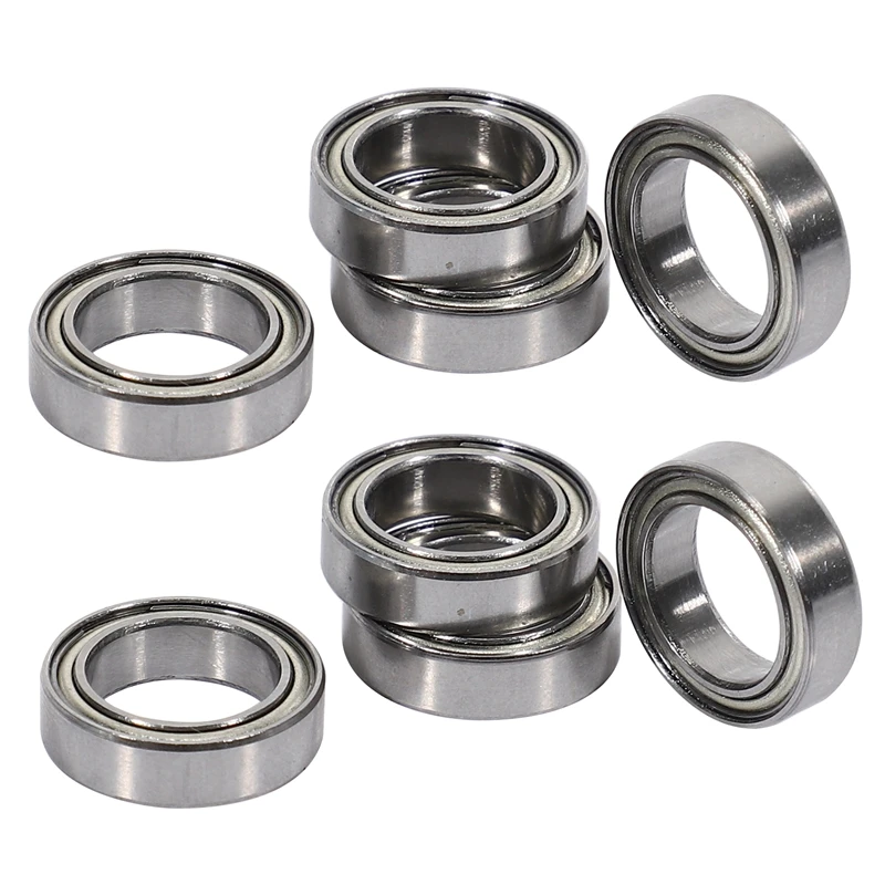 

8 Pcs Ball Bearing (10X15x4mm) BE003 For JLB Racing CHEETAH 1/10 Brushless RC Car Parts Accessories