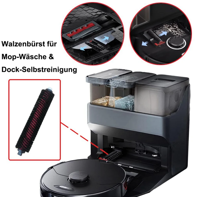 Набор аксессуаров для робота-пылесоса Roborock S8 / + Pro Uitra двойная основная и боковая