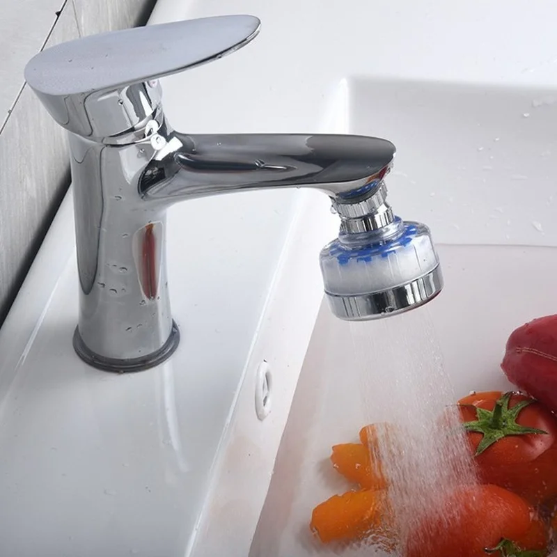 

Powerful Pressurization and Water Saving, Splash-proof Faucet, Tap Water, PP Cotton Filter, Removable and Washable Nozzle