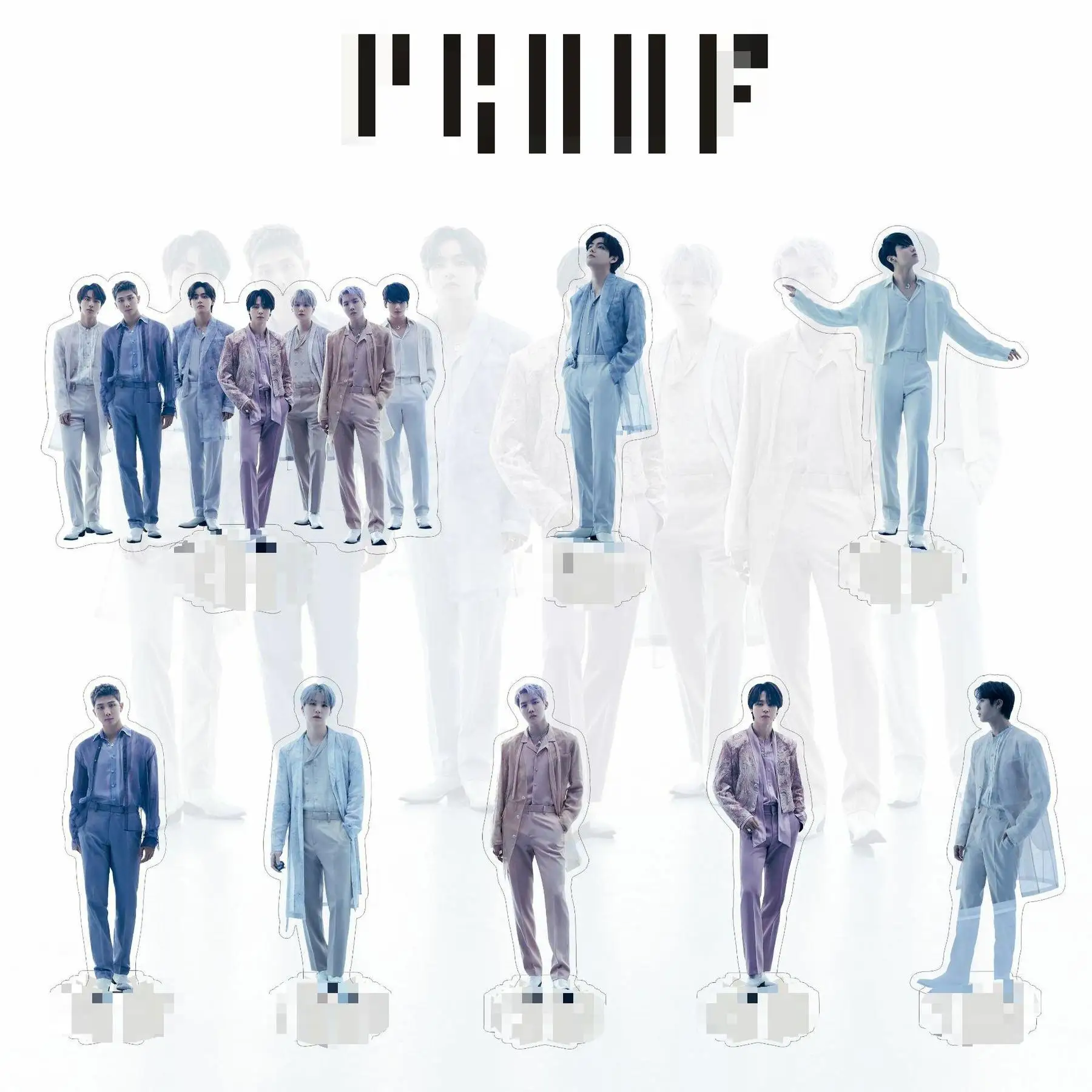 

KPOP bangtan boys new album proof acrylic doll bracket model stand-up humanoid desktop decoration ornaments fan Gifts RM JIMIN V