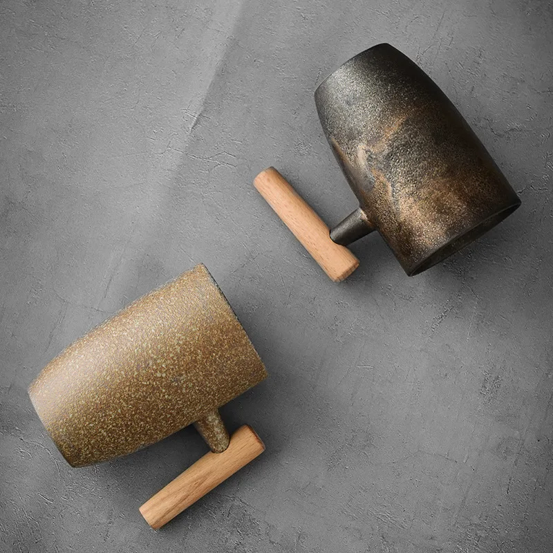 Керамическая кружка в стиле ретро кофейная чашка креативная простая