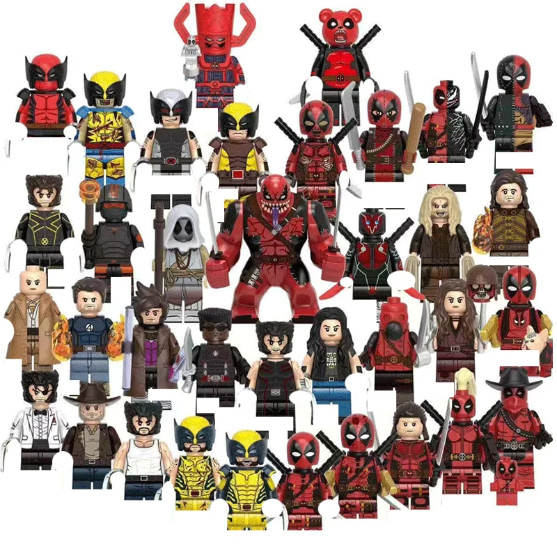 Конструктор Marvel Blocks Bricks: Мини-фигурки Человека-паука, Бэтмена, Черного Кота, агентов TVA. Горячая новинка! Идеальный подарок для детских праздников. (art.: 3920da9dedcb3) - 3920da9dedcb3